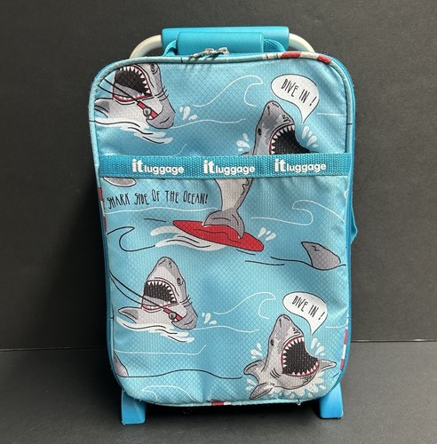 Luggage shark print kids - luggage,