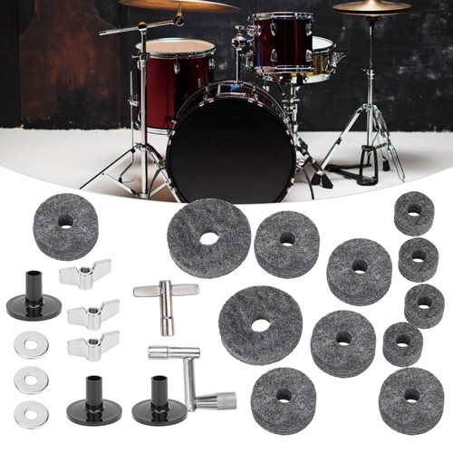 23pcs drum felt pad cymbal - felt,