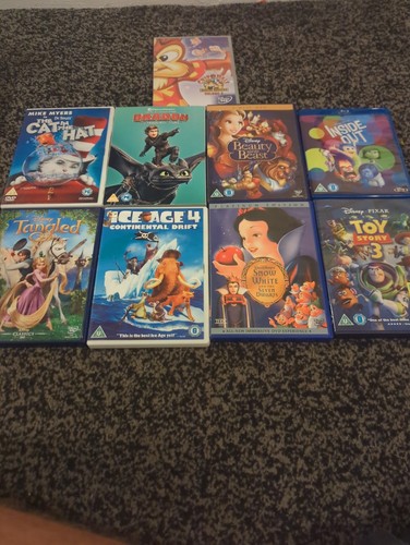 Disney kids dvd bluray bundle - kids,
