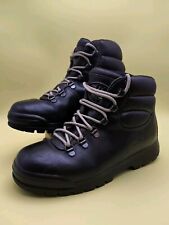 Vintage Womens Lomer Handmade Brown Leather Boots UK4.5 EU37 | Hiking Outdoor