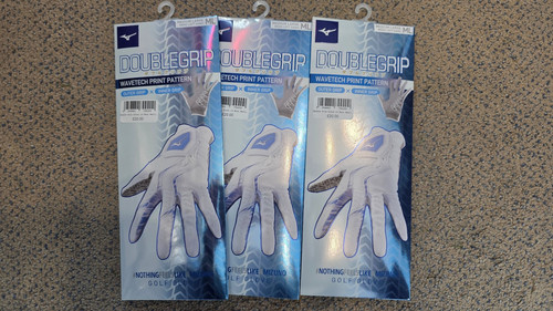 Mizuno double grip golf glove - double,