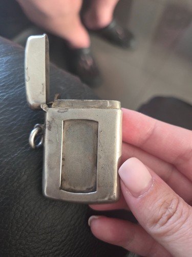 Silver vesta case - vesta,