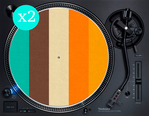 Retro striped pattern - retro, 70's
