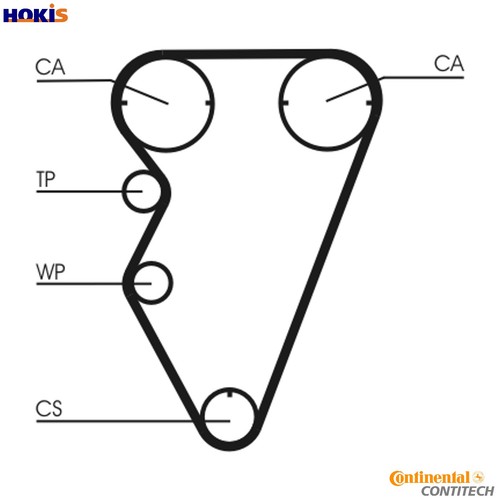 Timing belt ct929 for - timing,