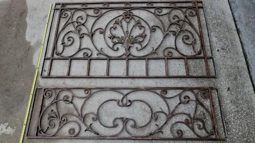 Vintage victorian iron frame - vintage,