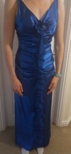 Donna Bella Dark Blue Evening Gown Christmas Dress Size 12