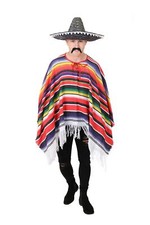 MEXICAN PONCHO FANCY DRESS