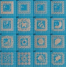 Metal Cutting Dies Square Lace