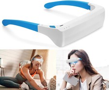 Light Therapy Glasses Portable & Wearable UV-Free Blue White (2 in 1) LED Light