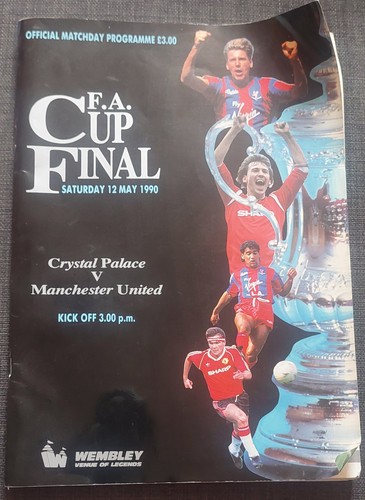 1990 cup final - final, programme