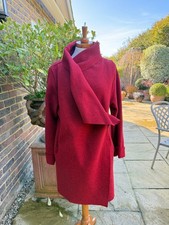 Oska Red Soft Wool Coat Comfort II 2 3 16 18