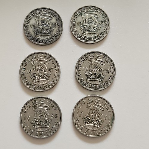King george one - v1, shilling