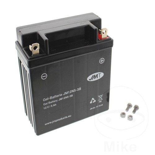 Jmt battery 12n5 gel fits - 12n5-3b,