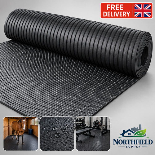 Heavy duty rubber - heavy, stable