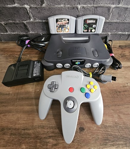Nintendo n64 console with - nintendo,
