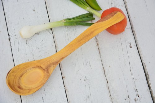 Wooden cooking spoon - spoon, handmade
