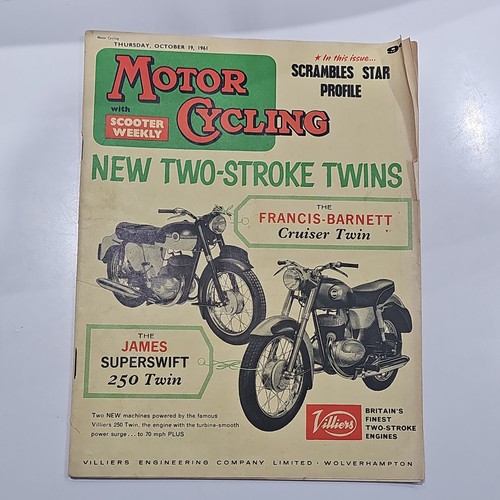 Motor cycling october 1961 - cycling, 19
