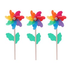 5 Pcs Multicolor Wooden