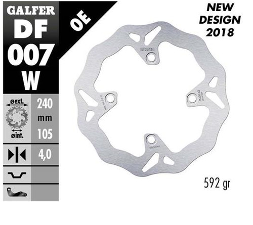 Galfer wave brake - wave, disc