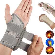 Wrist Hand Brace Support Carpal Tunnel Splint Arthritis Pain Relief Stabilizer