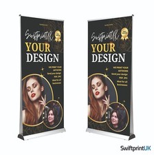 Roller Banner Double Sided Printed Roll/Pop/Pull up Display Exhibition Stand