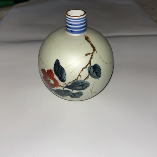 Vintage japanese kutani vase - japanese,