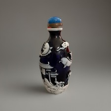 Vintage Chinese Blue White