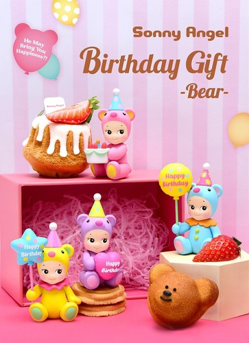 Sonny angel birthday bear - sonny,