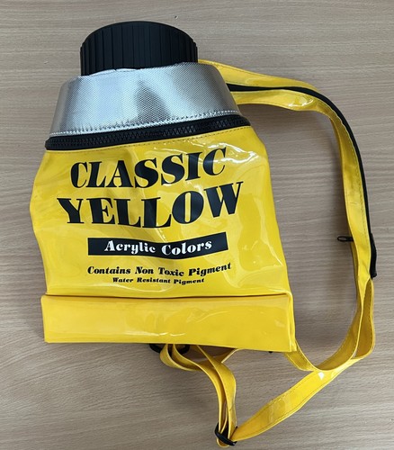 Vintage 90s yellow paint - paint, tube