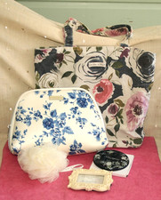 LAURA ASHLEY, CANVAS BAG, MAKE