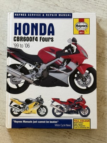 Haynes manual 3911 - 3911, honda