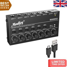 Mini 6-Channel Audio Mixer
