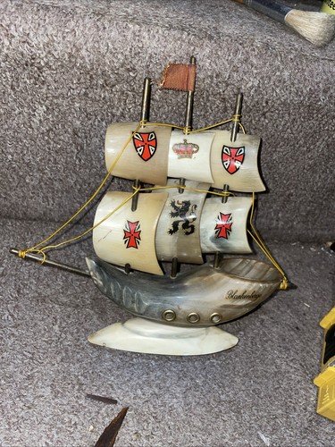 Vintage horn boat sailing - sailing, ship
