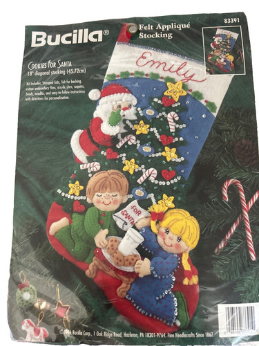 Vtg bucilla christmas felt - vtg,