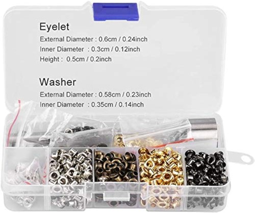 3mm eyelet grommet kit - eyelet, 420pcs