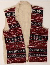 VINTAGE Womens Gilet UK 14
