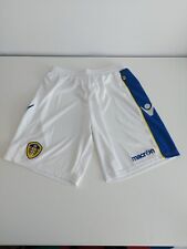 Leeds United 2010/11 Macron Home Shorts. Size L.