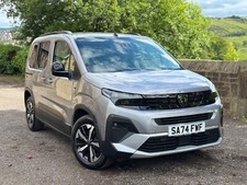 2024/74 Peugeot Rifter Horizon Rs SWB 1.5 Blue Hdi Wheelchair Accessible Vehicle