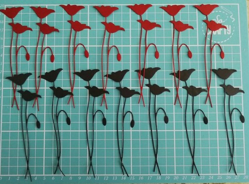 Craft die cut - shapes,, 14