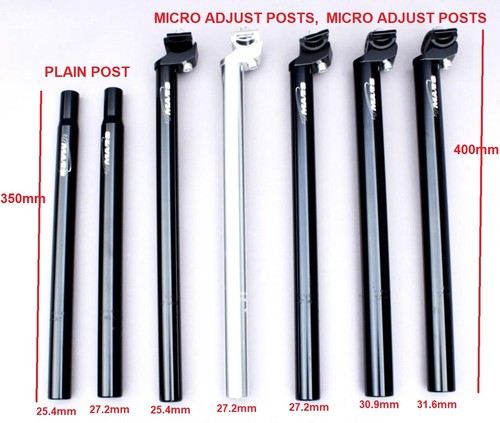 Alloy seatpost long 350 - alloy, /