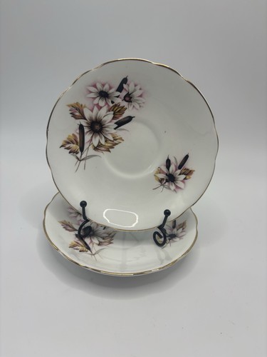 Grosvenor china saucers - 2,