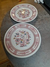 Wood & Sons Ceramic Dorset Pattern Red Plate or Server 30cm