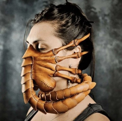 Alien facehugger mask - alien,