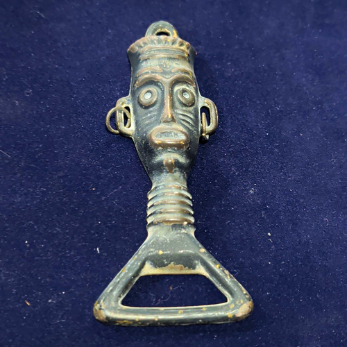 Vintage brass novelty bottle - vintage,