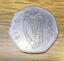 ☘️ Large Ireland 1998 50p