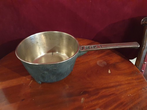 Antique large bronze - , skillet