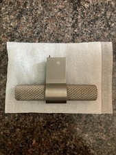 Howdens Knurled Nickel Kitchen Cabinet Handles