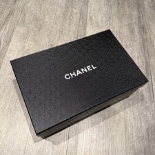 Chanel Empty Shoe Box - Black