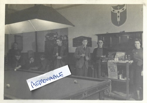 Vintage old photo young men - old,