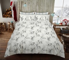 Grey Stripe Duvet Cover